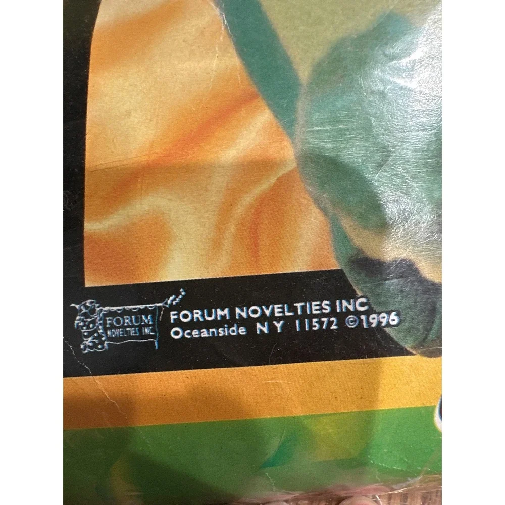 Vintage Forum Novelties Baby Peas in a‎ Pod Costume Bunting Hood 0-9Mo Halloween